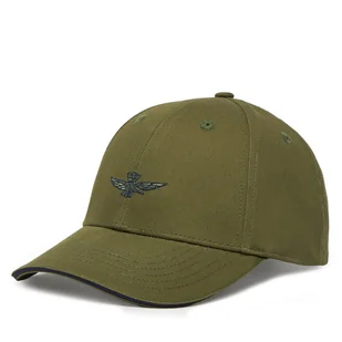 Czapka z daszkiem Aeronautica Militare 251HA1212CT3299 Zielony - Czapki męskie - miniaturka - grafika 1