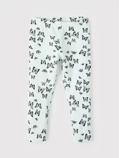 Legginsy - NAME IT Legginsy 13202645 Zielony Regular Fit - grafika 1