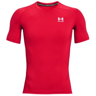 Męska koszulka Under Armour HG Armour Comp SS Rozmiar: L / Kolor: czerwony - Koszulki sportowe męskie Męska koszulka Under Armour HG Armour Comp SS Rozmiar: L / Kolor: czerwony - Koszulki sportowe męskie - miniaturka - grafika 1