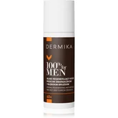 Kremy do twarzy - DERMIKA 100% for Men Silnie regenerujący krem przeciw zmarszczkom i głębokim bruzdom 60+ dzień/noc 50 ml - miniaturka - grafika 1