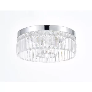RABALUX 75036 Sybil lampa łazienkowa chrom G9 6x MAX 28W  IP44 - Lampy sufitowe - miniaturka - grafika 1