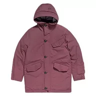 Kurtki męskie - G-STAR RAW Vodan PDD HDD męska kurtka parka, Purple (vineyard wine A281-D303), XS - miniaturka - grafika 1