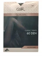 Rajstopy - Gatta Rajstopy kryjące Classic Tights Microfibre 60 DEN Rozmiar 4L Nero - miniaturka - grafika 1
