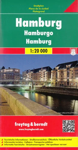 Freytag&berndt Hamburg mapa 1:20 000 Freytag & Berndt - Freytag & Berndt