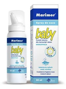 SANOFI Marimer baby spray 50 ml - Przeziębienie i grypa - miniaturka - grafika 1