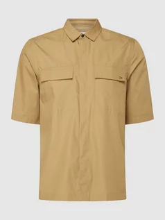 Koszule męskie - Koszula casualowa o kroju regular fit z dodatkiem bawełny - grafika 1