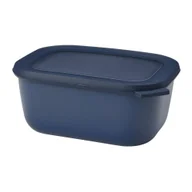 Miski i półmiski - MEPAL MEPAL CIRQULA MISKA PROSTOKĄTNA Z WIECZKIEM 1,5 L NORDIC DENIM 106257016800 - miniaturka - grafika 1