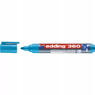 Marker do tablic e-360 1,5-3mm błękitny 10szt - Markery do tablic - miniaturka - grafika 1