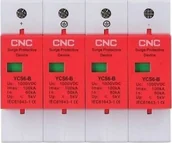 Piorunochrony - CNC CNC DC viršįtampių ribotuvas, 4P, B klasės, 60-1000kA, 1000VDC - miniaturka - grafika 1