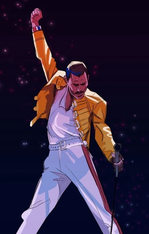 PODKŁADKA POD MYSZ Nadruk 22x18 cm Unikatowy Queen Freddie Mercury Prezent