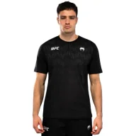 Koszulki sportowe męskie - UFC Zenith by Venum Replica T-shirt Koszulka Black - miniaturka - grafika 1