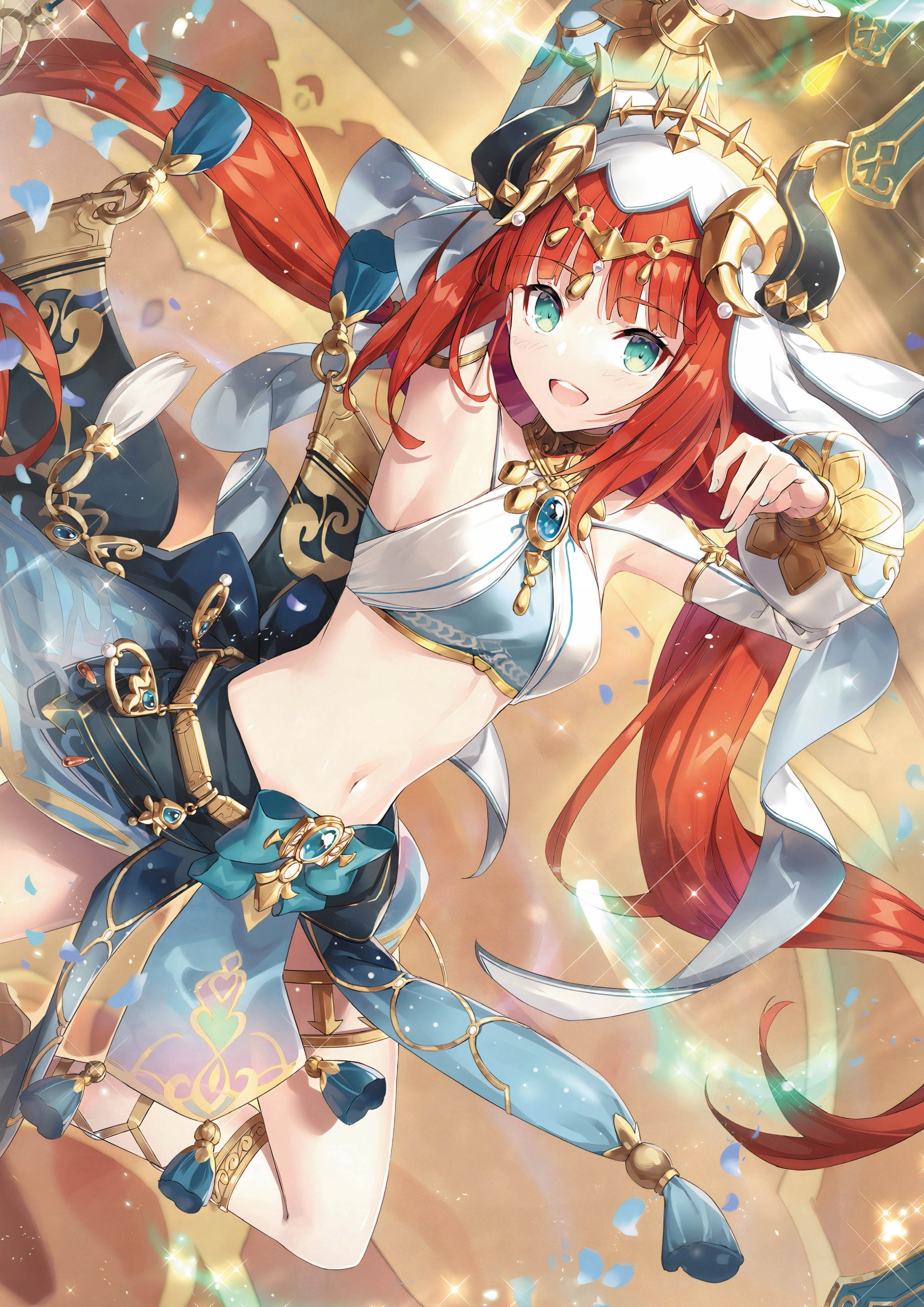 Plakat A1 Genshin Impact Anime Gra Nilou