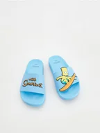 Buty dla chłopców - Reserved - Klapki The Simpsons - jasnoniebieski - miniaturka - grafika 1
