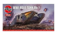 Modele do sklejania - AirFix Model plastikowy Czołg WWI Male + EKSPRESOWA 24H 01315V - miniaturka - grafika 1