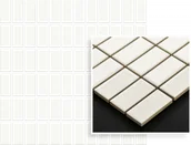 Płytki ceramiczne - Paradyż ALTEA BIANCO (BŁYSZCZĄCA) MOZAIKA 29,8X29,8 (2,3X4,8) ALTEA BIANCO (BŁYSZCZĄCA) MOZAIKA 29,8X29,8 (2,3X4,8) - miniaturka - grafika 1