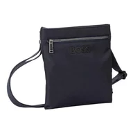 Moda i Uroda OUTLET - BOSS Catch_3.0_Envelope L, Busta_z_Zip męski, ciemny niebieski, Dark Blue - miniaturka - grafika 1