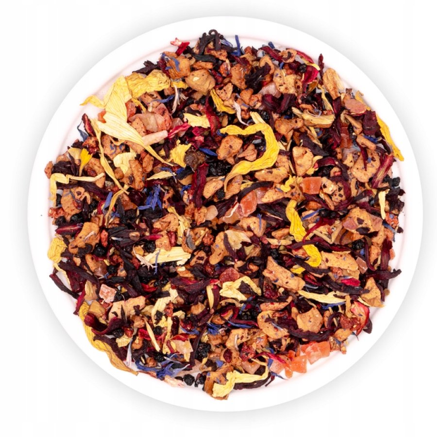 Herbata Owocowa Bora Bora Truskawka Papaja Malina Papajo Teaverso 1000G