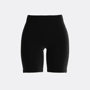 Damskie Legginsy GUESS ALINE BIKER ECO J. S V2YD12KABR0-JBLK – Czarny - Legginsy - miniaturka - grafika 1