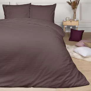 Darymex Pościel satynowa Vivario Brown 140x200 dx-140-psc-cgbr - Pościel - miniaturka - grafika 1