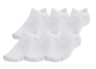 Skarpetki damskie - Skarpety Under Armour STOPKI Essential No Show – 6-pak BIAŁE - miniaturka - grafika 1