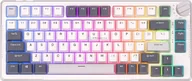 Klawiatury - Klawiatura Royal Kludge RKH81 - HOTSWAP - WHITE - miniaturka - grafika 1