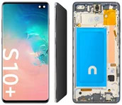 Części serwisowe do telefonów - LCD WYŚWIETLACZ EKRAN DO SAMSUNG S10 PLUS INCELL RAMKA CZARNA SM-G975F - miniaturka - grafika 1
