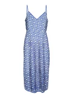 Sukienki - Bestseller A/S Damska sukienka VMSONEY LACE Singlet Calf Dress WVN, Little Boy Blue/Detail:Snow White Lines, M, Little Boy Blue/Szczegóły: śnieżnobiałe linie, M - miniaturka - grafika 1