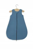 Śpiworki dla dzieci - Muślinowy śpiworek dla dzieci zaokrąglony NEWBORN 0-6 mcy TOG 1.0 - brudny - miniaturka - grafika 1