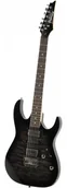 Gitary elektryczne - Ibanez GRX70QA-TKS seria GIO - Gitara elektryczna - przezroczysta czarna Sunburst GRX70QA-TKS - miniaturka - grafika 1