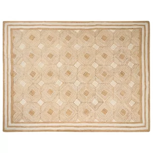 Dywan z juty 300 x 400 cm beżowy MENGEN - Dywany - miniaturka - grafika 1