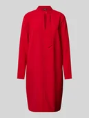 Sukienki - Sukienka o długości do kolan z wycięciem w kształcie łezki - miniaturka - grafika 1