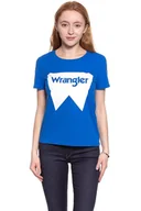 Koszulki i topy damskie - Wrangler, T-shirt damski, Festival Tee Victoria Blue W7016Evjs, rozmiar M - miniaturka - grafika 1