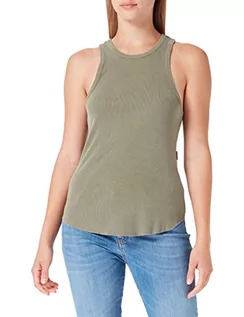 Koszulki i topy damskie - Replay Damska koszulka na ramiączkach/Cami Shirt, 238 Army Green, M - grafika 1