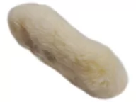 Tarcze do pił - Futro polerskie z rzepem 180mm wełna Dedra DED79554 - miniaturka - grafika 1