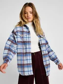 Kurtki damskie - Lee Kurtka koszulowa w kolorze błękitnym - miniaturka - grafika 1