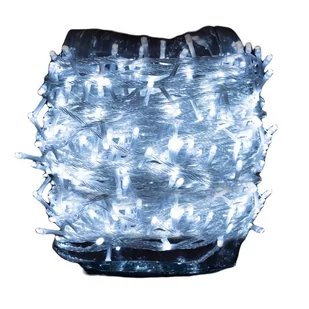 Lampki Choinkowe 375Led 50M Zimny Biały Wytrzymałe - Oświetlenie świąteczne - miniaturka - grafika 1