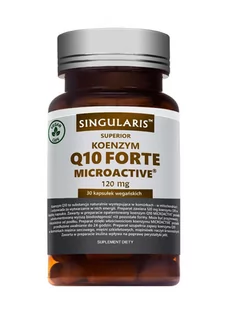 SINGULARIS Singularis Koenzym Q10 Forte x 30 kaps - Serce i układ krążenia - miniaturka - grafika 1