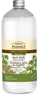 Green Pharmacy 1000ml Olej arganowy i Figi - kremowy płyn do kšpieli - Kosmetyki do kąpieli - miniaturka - grafika 1