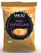 Paluszki - YAKSO CHRUPKI Z SOCZEWICY MINI PAPADUMS BIO 75 g - YAKSO BP-8718754506076 - miniaturka - grafika 1