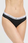 Majtki damskie - Emporio Armani Underwear figi 2-pack kolor czarny - miniaturka - grafika 1