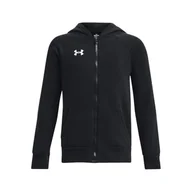 Bluzy dla chłopców - Under Armour Chłopięca bluza polarowa z kapturem i zamkiem błyskawicznym - miniaturka - grafika 1