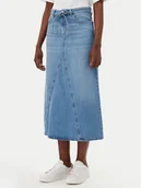 Spódnice - ONLY Spódnica jeansowa Sophia 15339020 Niebieski Regular Fit - miniaturka - grafika 1