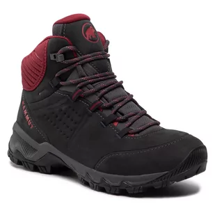 Trekkingi Mammut - Nova IV Mid Gtx GORE-TEX 3030-04730-00670-1050 Black/Blood Red - Buty trekkingowe damskie - miniaturka - grafika 1