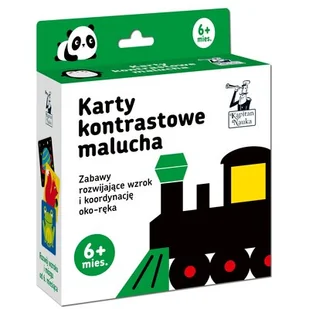 Edgard Karty kontrastowe malucha. (6+ mies.) - Pedagogika i dydaktyka - miniaturka - grafika 1