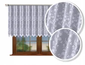 Firany - Firanka Firana Żakardowa 763017/100 Biała - miniaturka - grafika 1