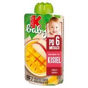 Desery dla dzieci - Kubuś Baby Deser owocowy typu kisiel po 6 miesiącu jabłko mango 100 g - miniaturka - grafika 1
