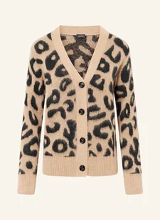 Joop! Kardigan Z Dodatkiem Alpaki beige - Swetry damskie - miniaturka - grafika 1