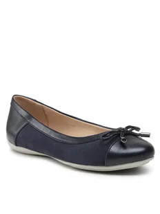 Geox Baleriny D Charlene C D16Y7C 022NF C4007 Granatowy - Baleriny - miniaturka - grafika 1