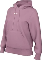 Bluzy damskie - Nike Damska bluza sportowa Phoenix Std Po z kapturem, Elemental Pink/Sail, L - miniaturka - grafika 1