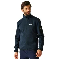 Bluzy męskie - Regatta Męska bluza polarowa Newhill zapinana na zamek błyskawiczny ze streczu, ciepła, outdoorowa, zimowa - miniaturka - grafika 1